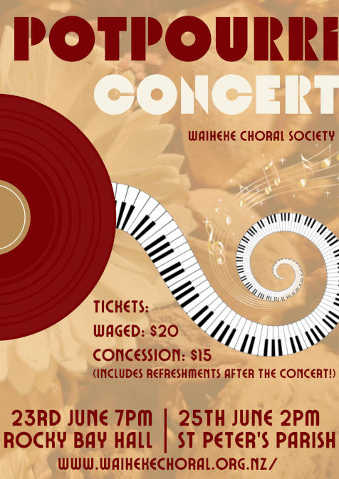 Potpourri concert June 2023